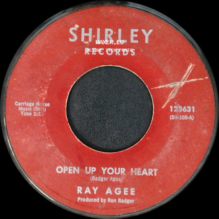 Ray Agee - The Gamble / Open Up Your Heart side B