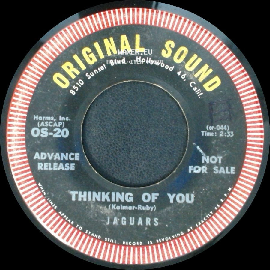 Jaguars - Thinking Of You / Look Into My Eyes side A