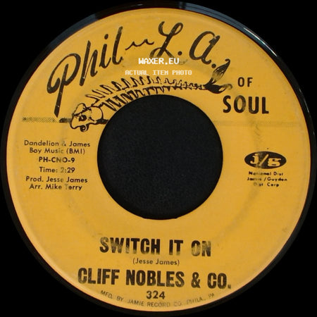 Cliff Nobles & Co. / Cliff Nobles - Switch It On / Burning Desire side A