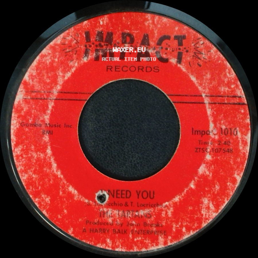 The Tartans With Kaddo Kings / The Hearams - Nothing But Love / I Need You side B