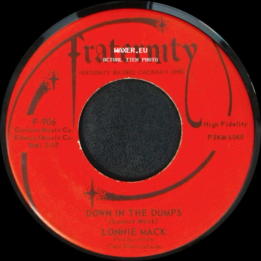 Lonnie Mack - Memphis / Down In The Dumps side B