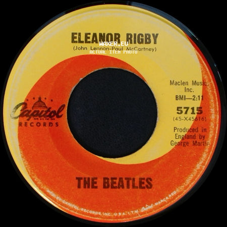 The Beatles - Eleanor Rigby / Yellow Submarine side A