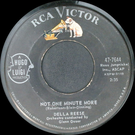 Della Reese - Not One Minute More / You're My Love side A
