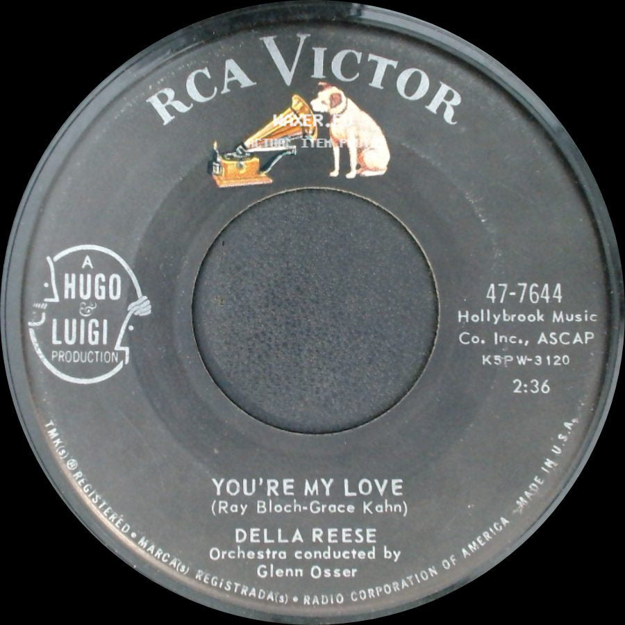 Della Reese - Not One Minute More / You're My Love side B