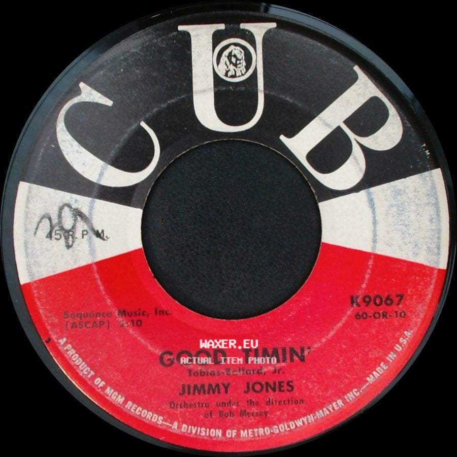 Jimmy Jones - My Precious Angel / Good Timin' side B