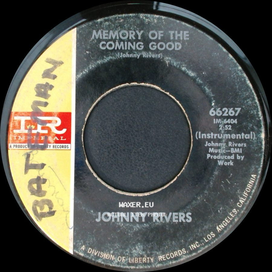 Johnny Rivers - Memory Of The Coming Good / Summer Rain side A