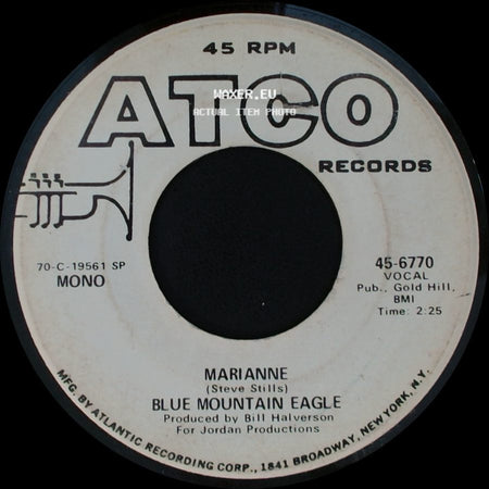 Blue Mountain Eagle - Marianne / Marianne side A