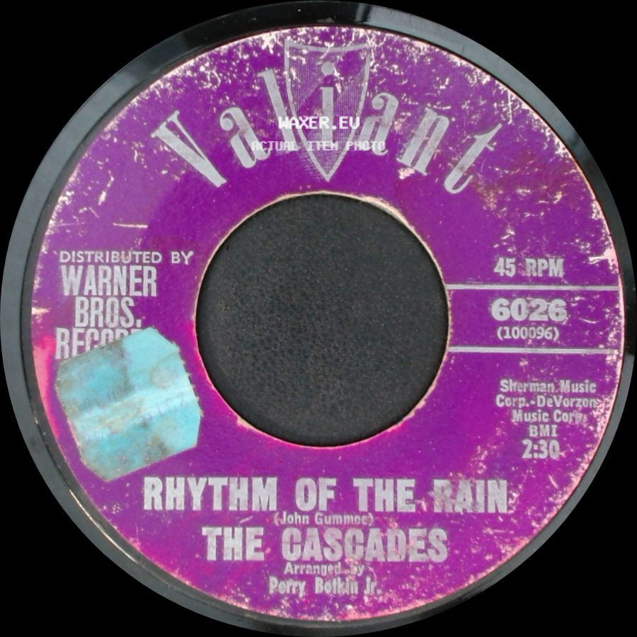 The Cascades - Rhythm Of The Rain / Let Me Be side A
