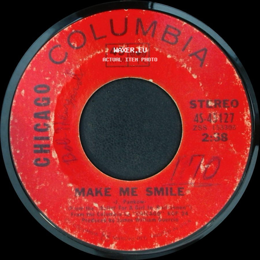 Chicago - Make Me Smile / Colour My World side A