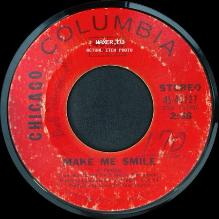 Chicago - Make Me Smile / Colour My World side A