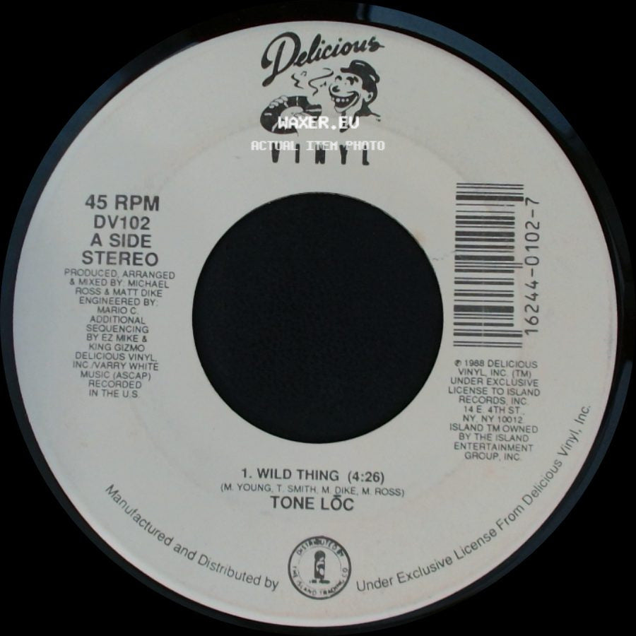 Tone Loc - Wild Thing / Loc'ed After Dark (Radio Edit) side A
