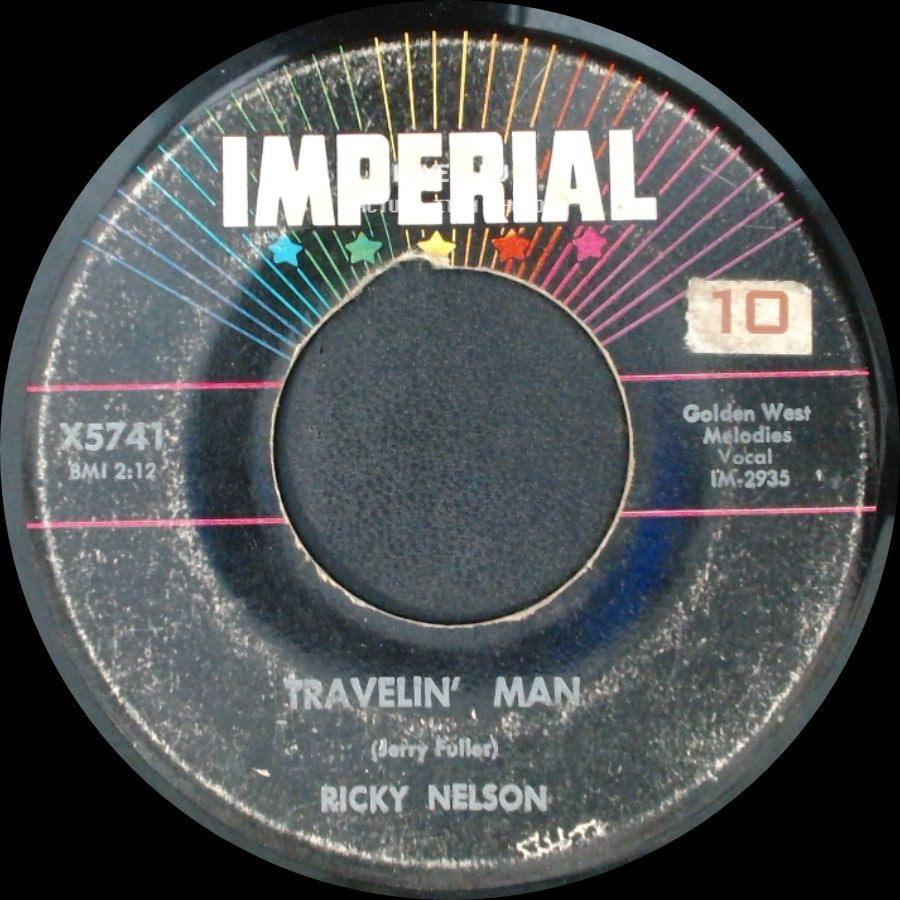 Ricky Nelson - Hello Mary Lou / Travelin' Man side B