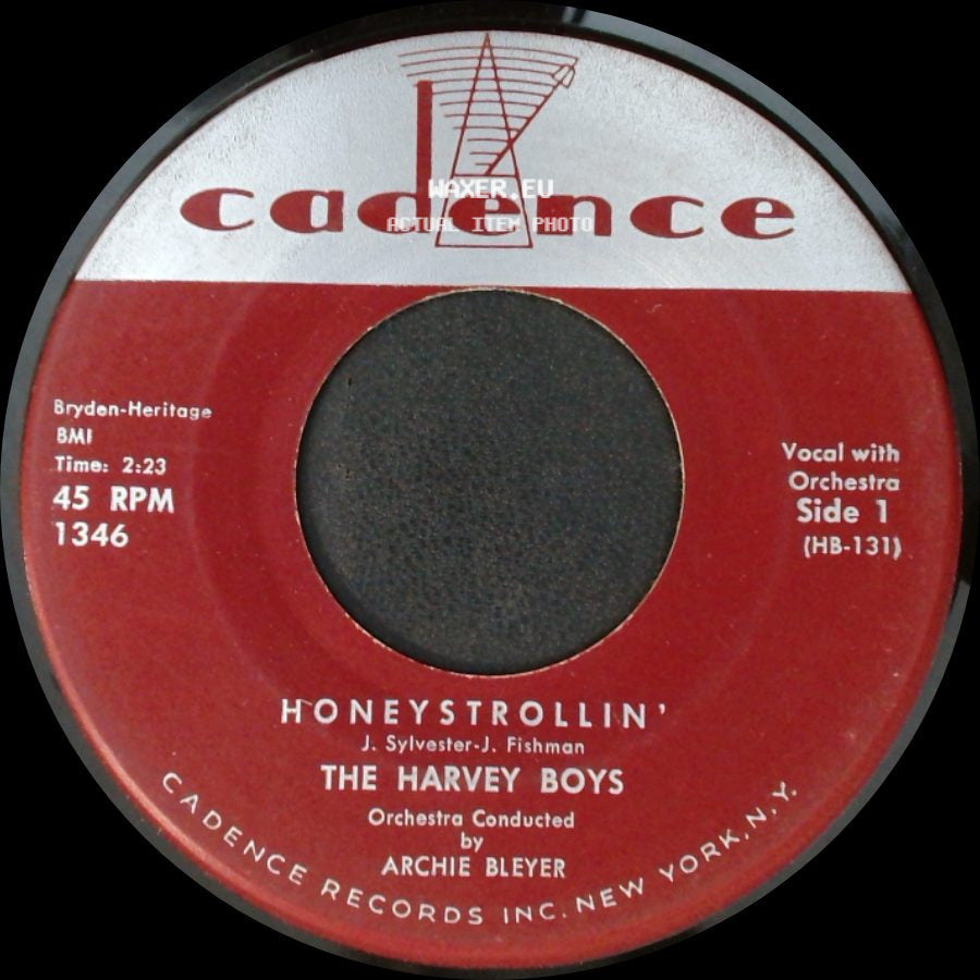 The Harvey Boys - Honeystrollin' / Tug-A-Boat side A