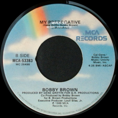 Bobby Brown - My Prerogative / My Prerogative side B