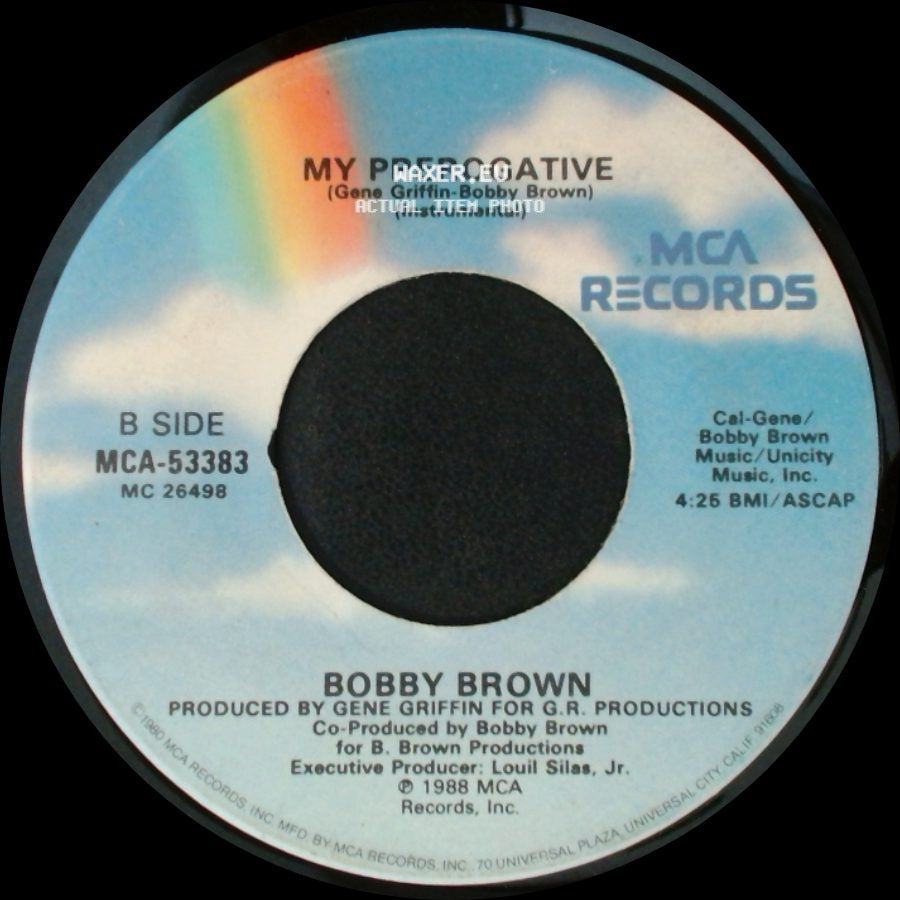 Bobby Brown - My Prerogative / My Prerogative side B
