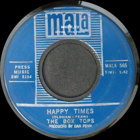 The Box Tops - Happy Times / The Letter side A