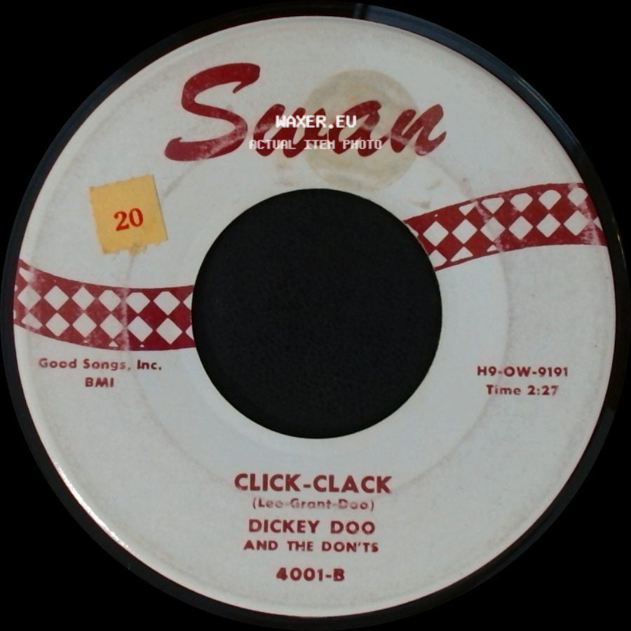 Dickey Doo And The Don'ts - Click-Clack / Did You Cry side A