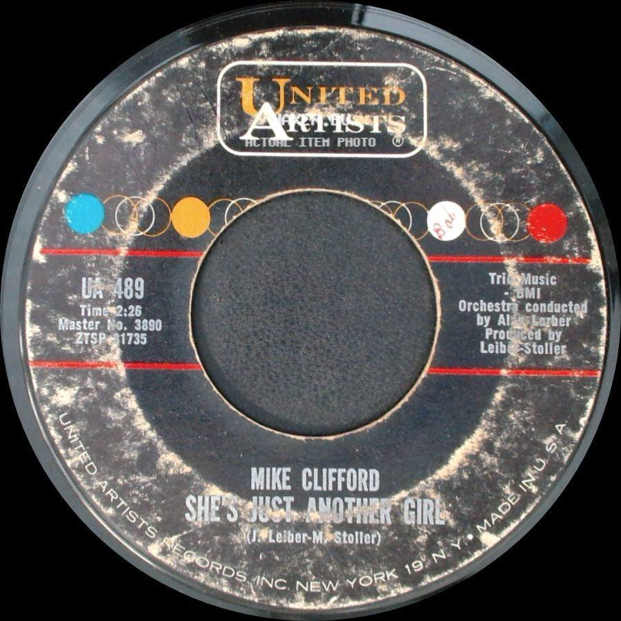 Mike Clifford - She's Just Another Girl / Close To Cathy side A