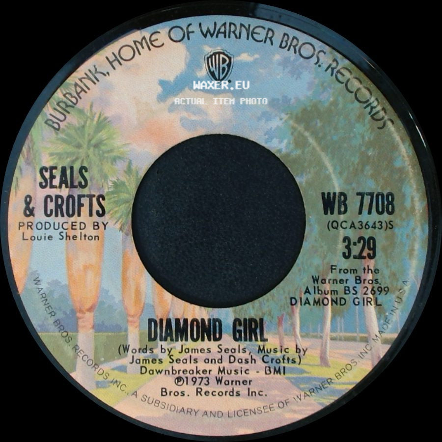 Seals & Crofts - Diamond Girl / Wisdom side A