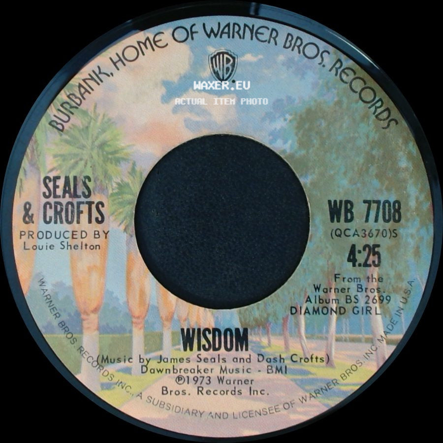 Seals & Crofts - Diamond Girl / Wisdom side B