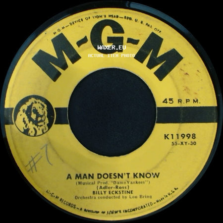 Billy Eckstine - Careless Lips / A Man Doesn't Know side B
