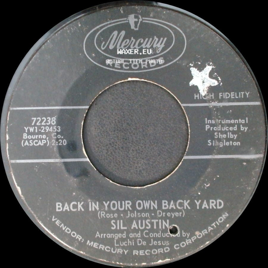 Sil Austin - Back In Your Own Back Yard / Nature Boy side A