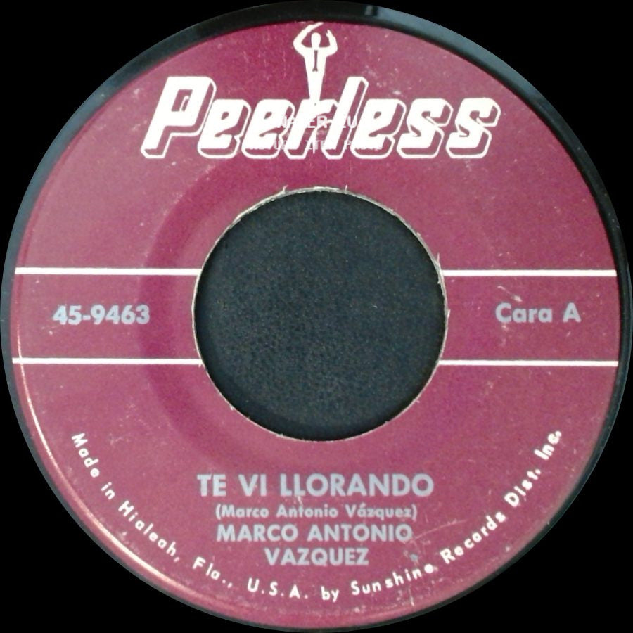Marco Antonio Vazquez - Te Vi Llorando / Inolvidable side A