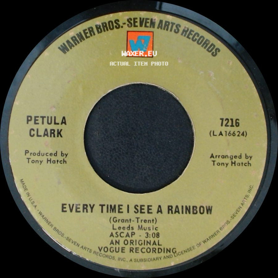 Petula Clark - Every Time I See A Rainbow / Don't Give Up side A