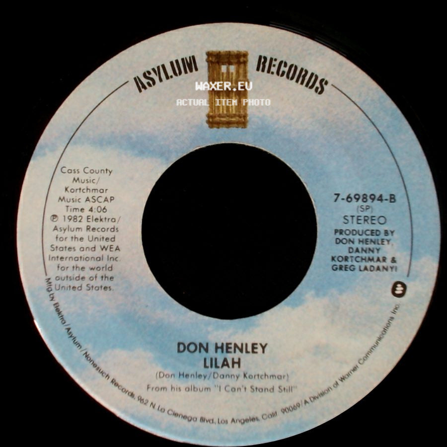 Don Henley - Dirty Laundry / Lilah side B