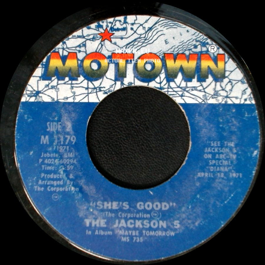 The Jackson 5 - Never Can Say Goodbye / She's Good side B