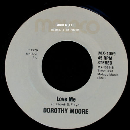 Dorothy Moore - Once Or Twice / Love Me side B