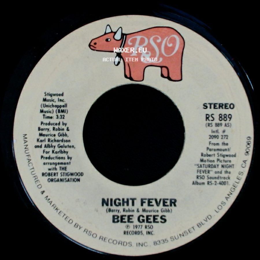 Bee Gees - Night Fever / Down The Road side A