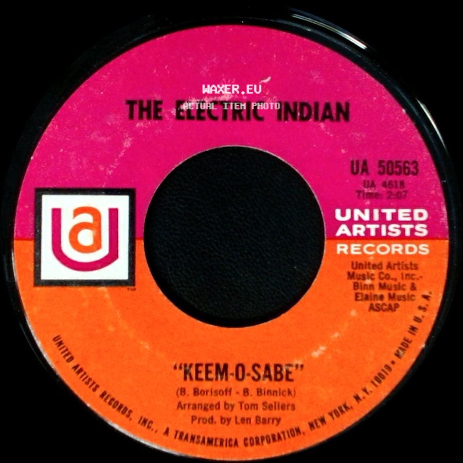 The Electric Indian - Keem-O-Sabe / Broad Street side A