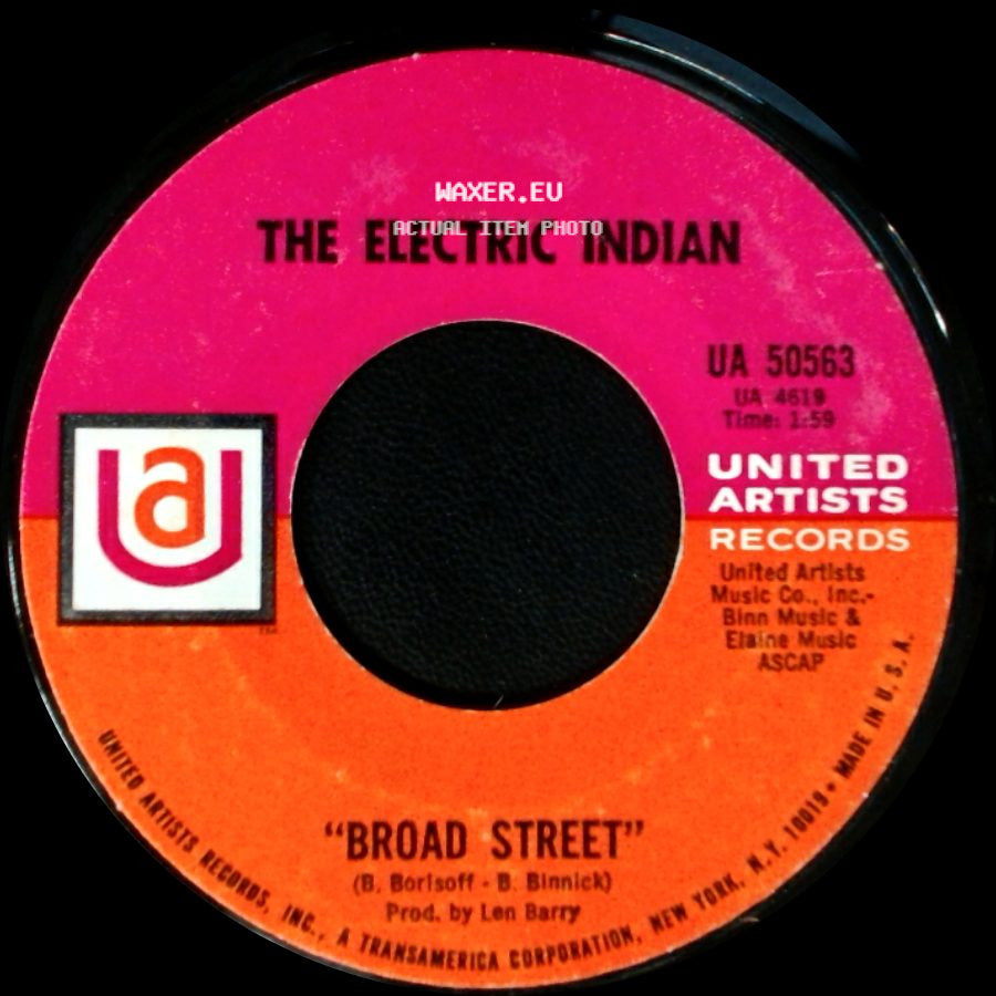 The Electric Indian - Keem-O-Sabe / Broad Street side B