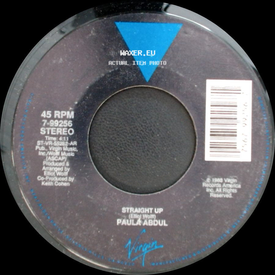 Paula Abdul - Straight Up / Straight Up side A