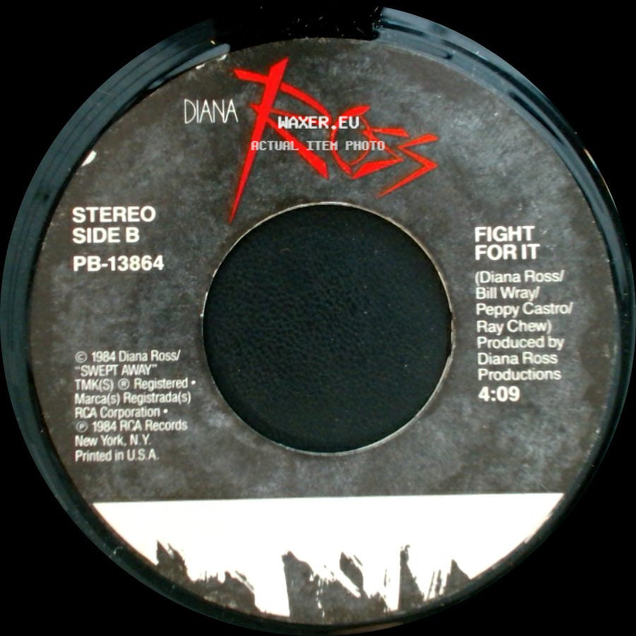 Diana Ross - Swept Away / Fight For It side B