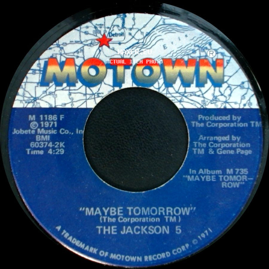 The Jackson 5 - Maybe Tomorrow / I Will Find A Way side A