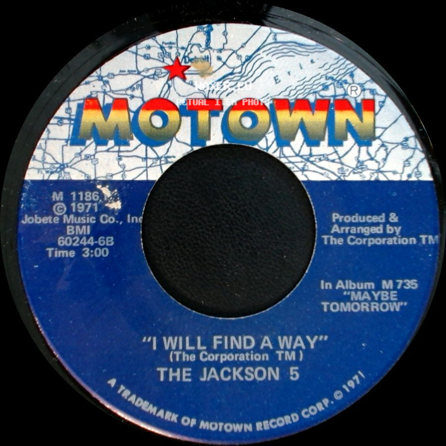 The Jackson 5 - Maybe Tomorrow / I Will Find A Way side B