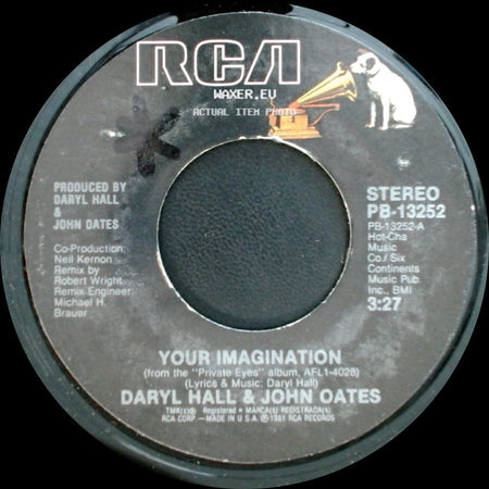 Daryl Hall & John Oates - Sara Smile / Your Imagination side B