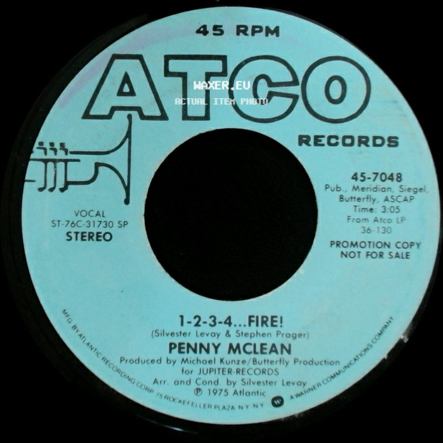 Penny Mclean - 1-2-3-4...Fire! / 1-2-3-4...Fire! side A