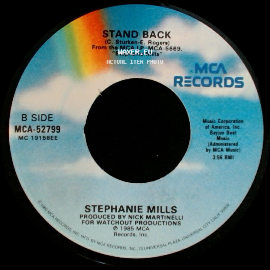 Stephanie Mills - I Have Learned To Respect The Power Of Love / Stand Back side B