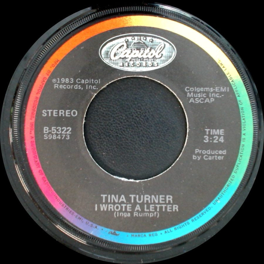 Tina Turner - I Wrote A Letter / Let's Stay Together side A
