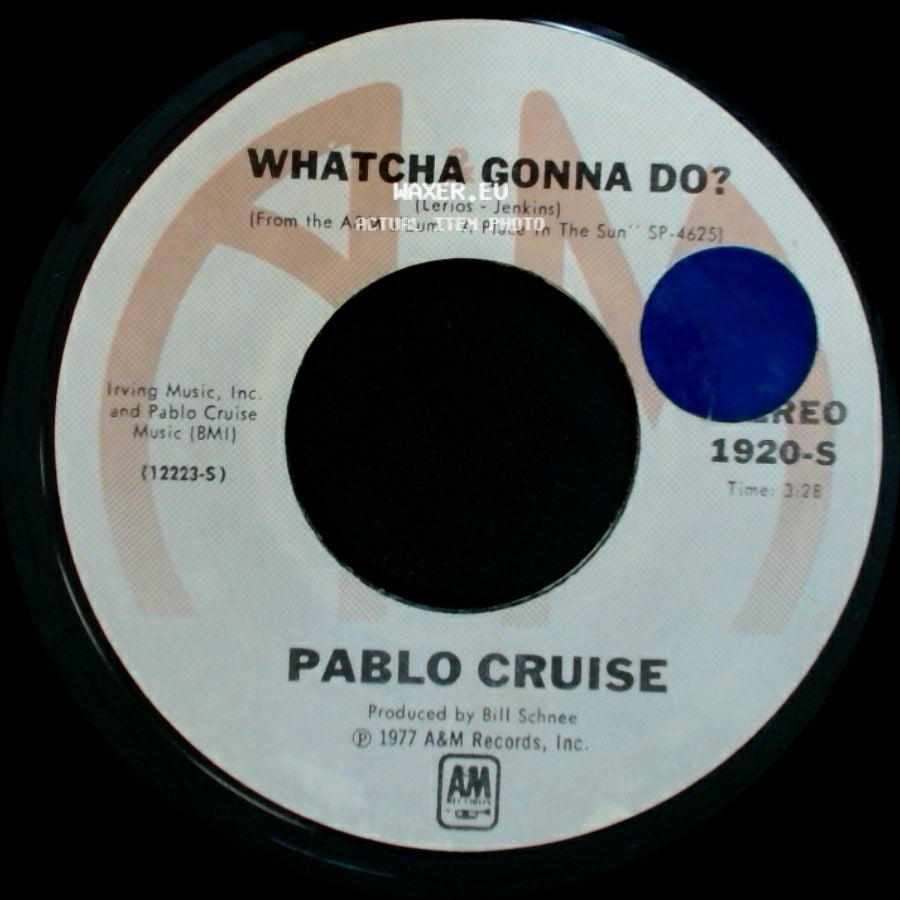 Pablo Cruise - Atlanta June / Whatcha Gonna Do? side B