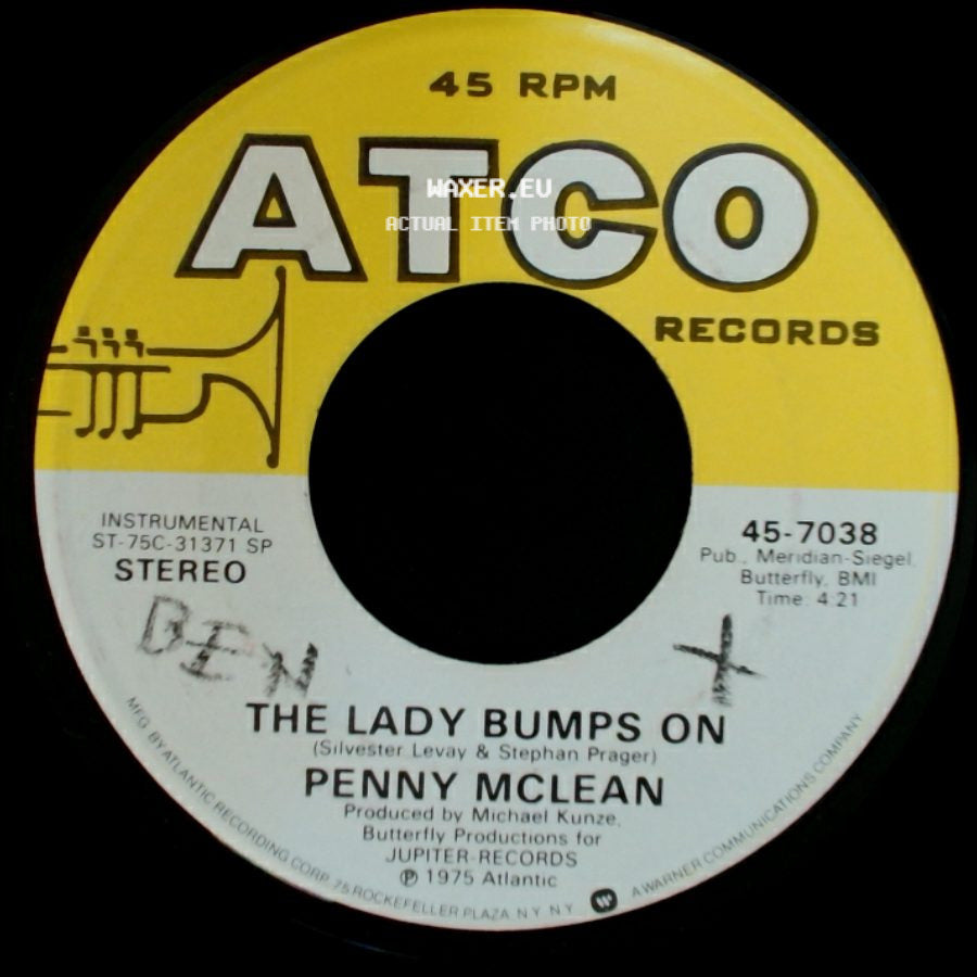 Penny Mclean - The Lady Bumps On / Lady Bump side A