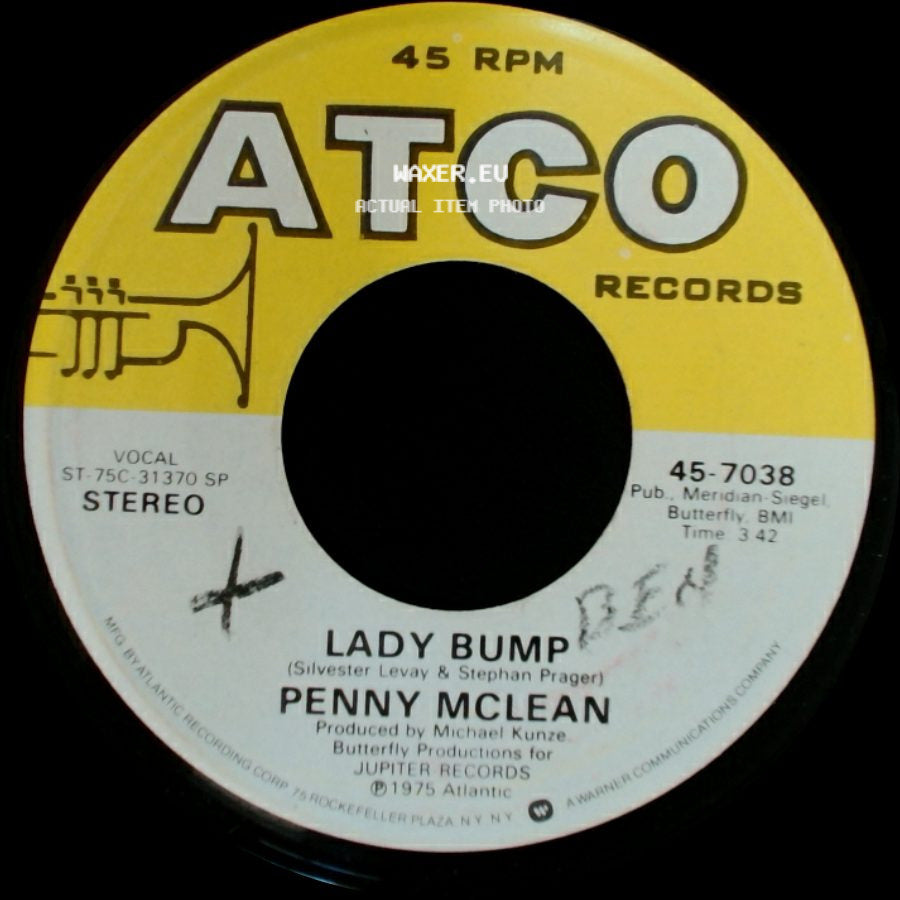 Penny Mclean - The Lady Bumps On / Lady Bump side B