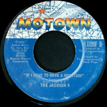 The Jackson 5 - If I Have To Move A Mountain / Little Bitty Pretty One side A