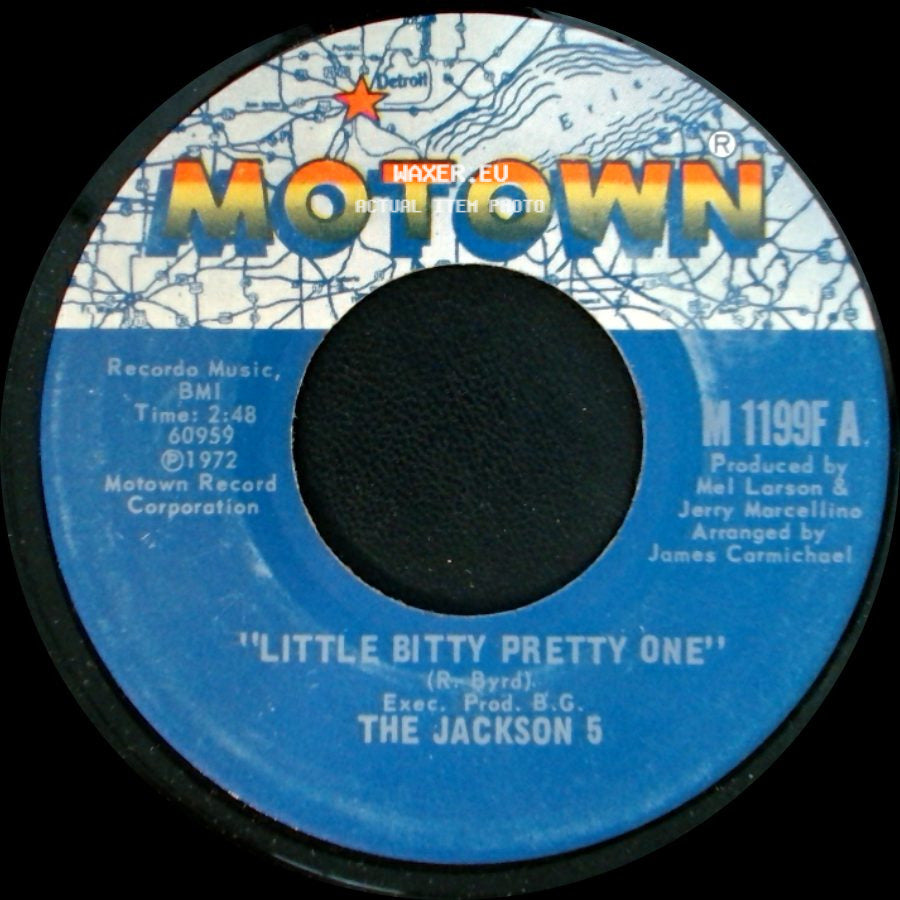 The Jackson 5 - If I Have To Move A Mountain / Little Bitty Pretty One side B