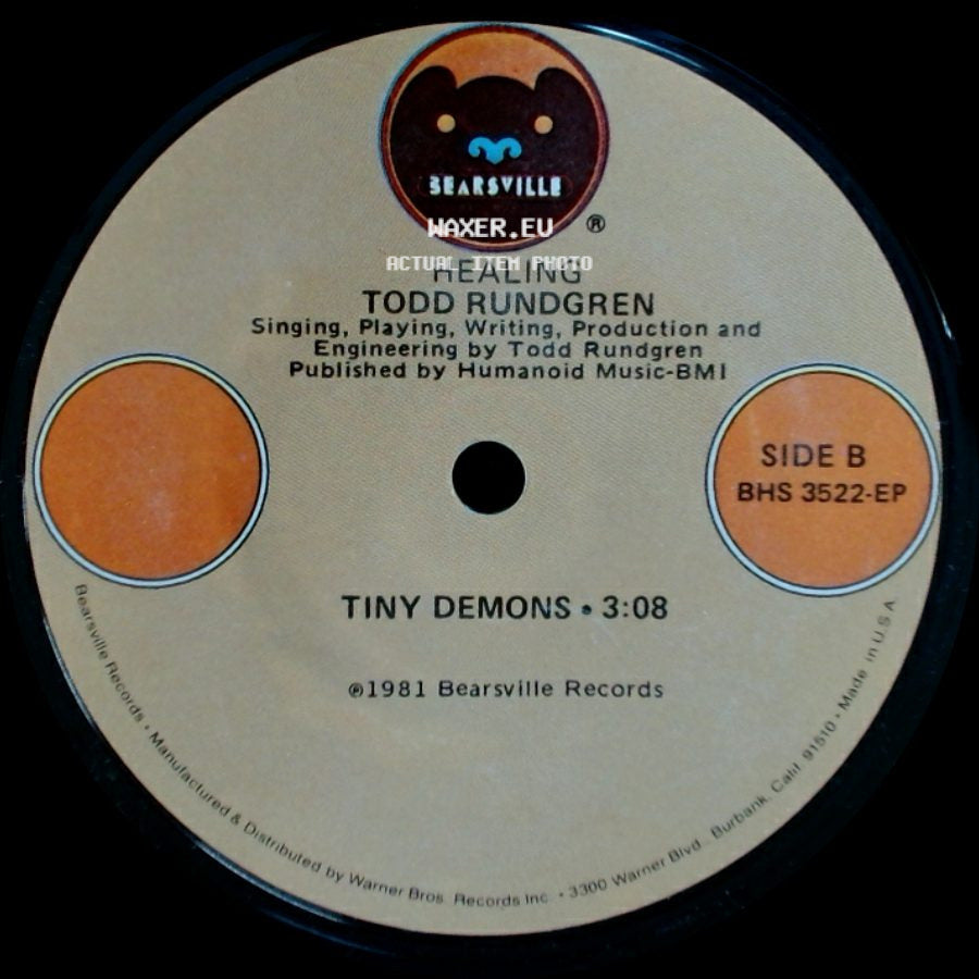 Todd Rundgren - Healing / Tiny Demons side B