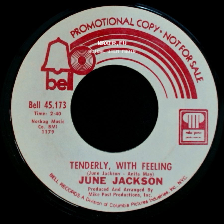 June Jackson - Tenderly, With Feeling / Little Dog Heaven side A