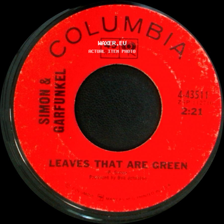 Simon & Garfunkel - Leaves That Are Green / Homeward Bound side A